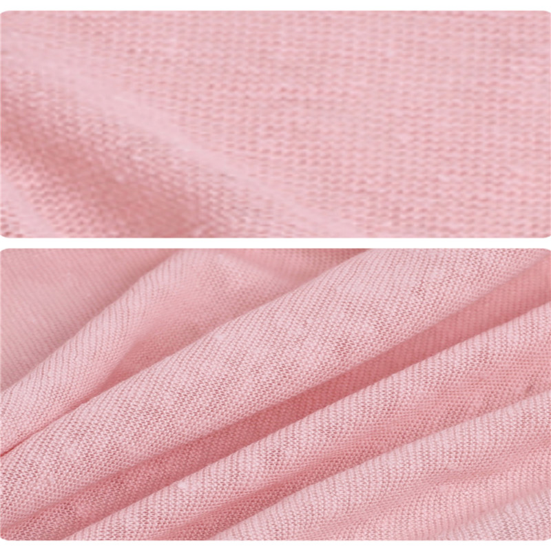 Dyed Knitted Linen Jersey Fabric (3)