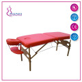 Portable Wooden Massage Table with Adjustable