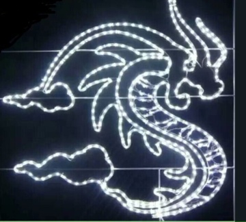 2.0m High LED Dragon Rope Light