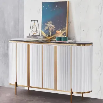 Classic Modern Family Restaurant Buffet Sideboard Home Light Luxury