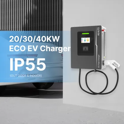 Wallbox Floor-mounted EV Charging Stations: 20kW, 30kW, and 40kW DC Options for Roadside Use