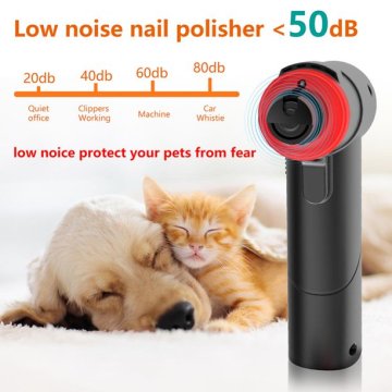 Pet Dog&Cat Nail Grinder Clippers Low Noise