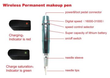 Tattoo Machine Pen For Lip And Eyebrow Permanent Makeup