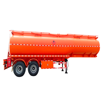 Factory Direct Sales: High-Quality 2-Axle 36000 Liters Carbon Steel Fuel Tank Semi-Trailer