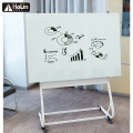 Groot formaat magnetisch glazen whiteboard