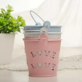 Hollowed-out letters mini bucket