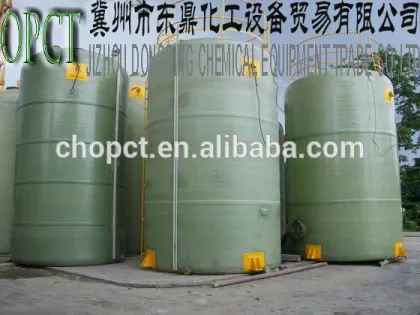 FRP chemical products storage tank