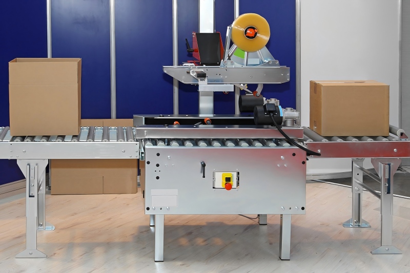 Semi automatic carton sealing machine