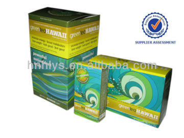 Custom Printed Eco-friendly Green Tea Boxes
