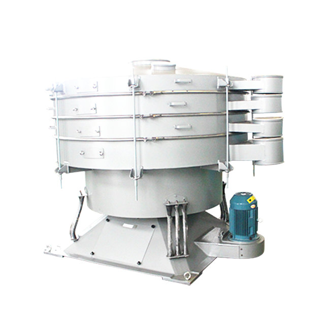 Vibrating tumbler screen sieve for spice herbs