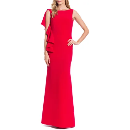 2017 OEM couture high fashion unique pop line evening dresses gowns