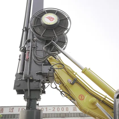 Electric Vibrating Hammer Pile Driver for Ground Screws and Square Rod Piles