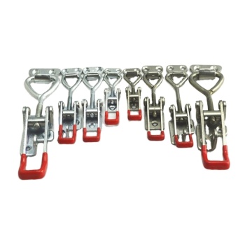 Zinc Plated Heavy Duty Adjustable Toggle Latch Clamp Lock