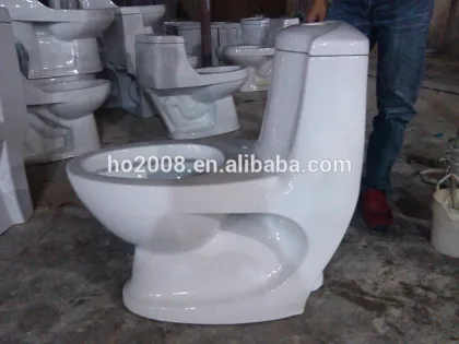 S-trap 100mm Washdown one piece Toilet