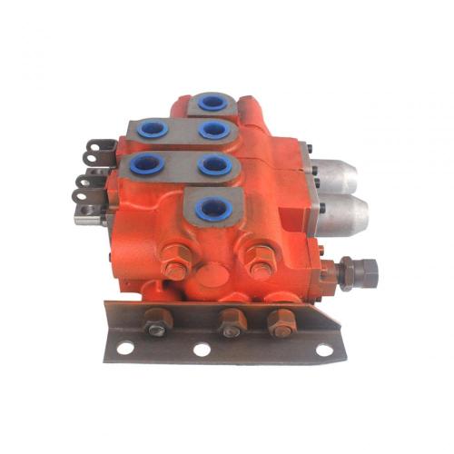 Two Spool Hydraulic Directional Control Monoblock Valve