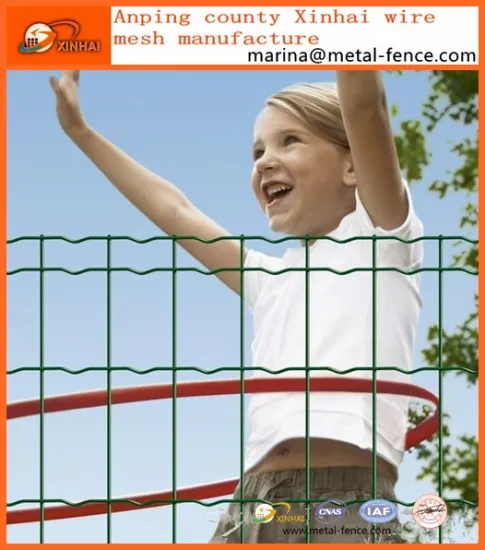 PVC Coated Euro Fence/Holland Fence Welded Wire Mesh(iso9001 factory)