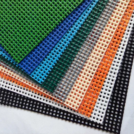 Colorful 1000D 260gsm Teslin Textile PVC Coated Polyester Mesh Fabric: Versatile Material for Sunshade, Fence, Awning, Printing, Covers, and Bags