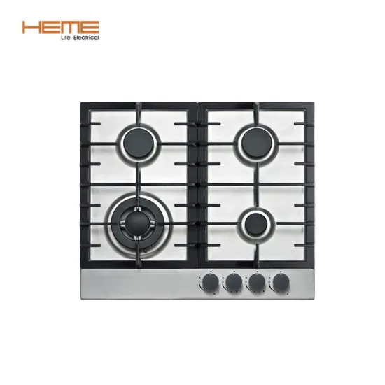 LPG or NG 4 Burner Gas Cooktops with Cast Iron Pan Supports