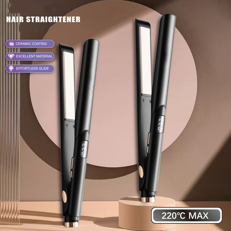 Smart Ceramic Hair Straightener with LED Display