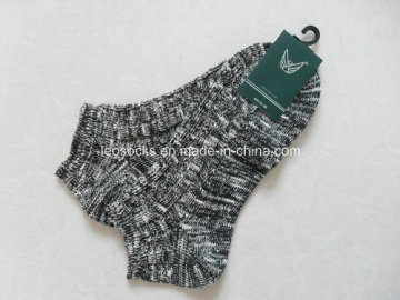 2015 OEM Cheap Stripe Cotton Men Ankle Sock