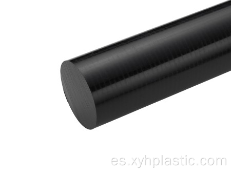 Barra redonda de varilla de plástico acetal de pom