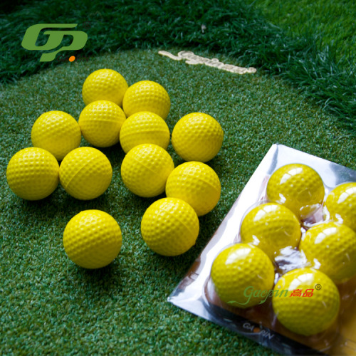 Pelota de entrenamiento de golf de espuma de poliuretano suave