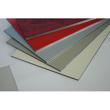 Fireproof Fluorocarbon Aluminum Composite Panel Installed