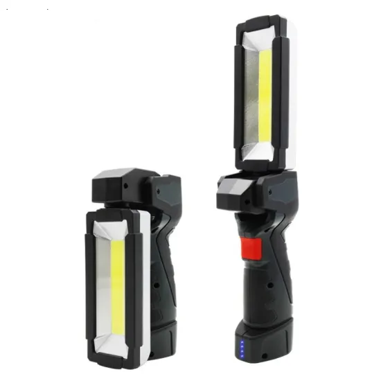 Factory Supply Foldable Magnetic Rechargeable Work Light with 5 Lighting Modes for Cars
