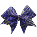 All Star White Cheer Bow