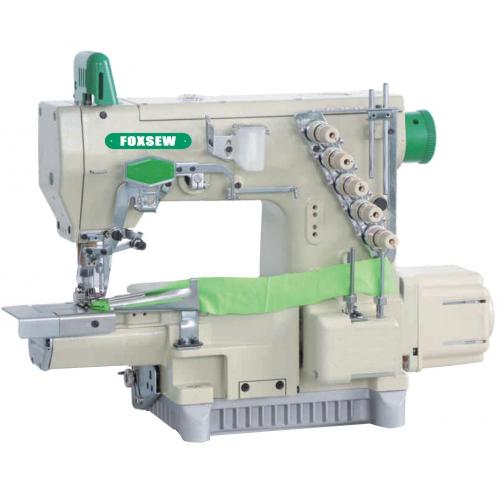 Machine à coudre à emboîtement de lit 3 en 1 à entraînement direct avec tondeuse automatique