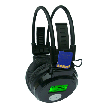 Card Reader Headset with LCD Screen