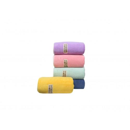 Absorbent coral fleece bath towel