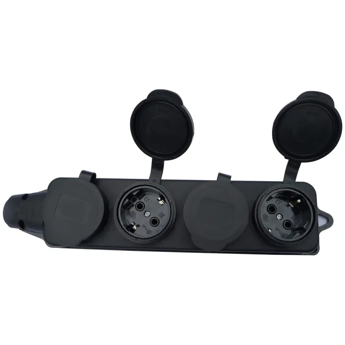 Enchufe industrial y de pared a prueba de salpicaduras