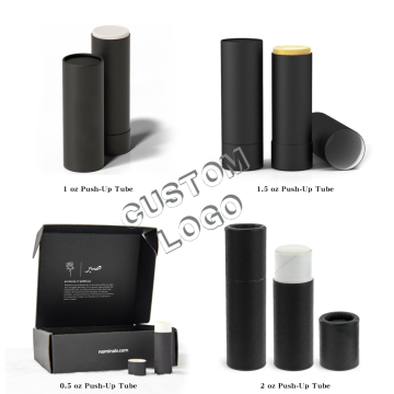 Recycle Round Empty Container Eco Tube for Deorant