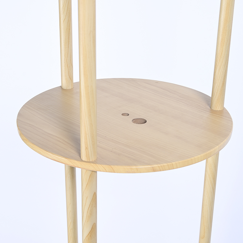 Wooden Standard Lamp