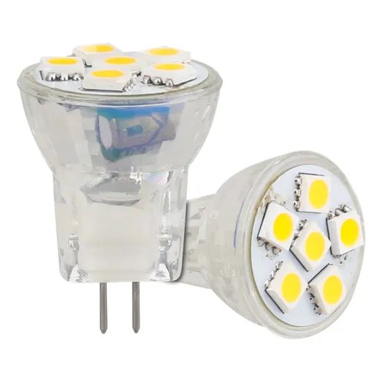 2023 3-Year Warranty Glass Body Mini 12V 1.2W LED 5050SMD Mini Spot Light MR8 LED