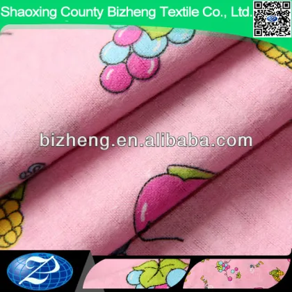 100 printed cotton flannel fabric wholesale for flannel pajamas