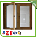 Aluminio doble templado vidrio ventana