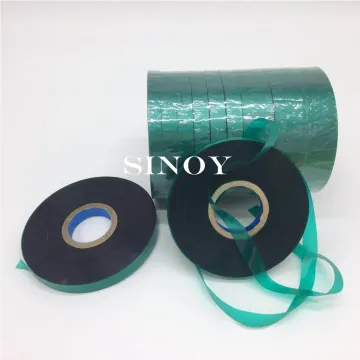 0.48in. MEDIUM MODEL PVC green tie tape non-adhesive garden plant binding tapes