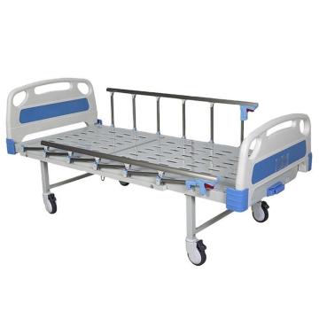 Manual de tipo manivela cama de hospital sobre ruedas