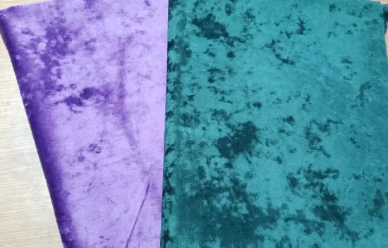 Velvet for Sofa Upholstery Fabric
