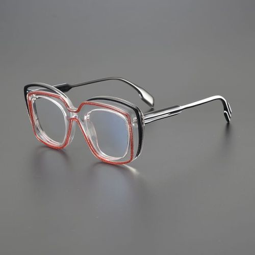 Custom Round Thick Eyeglasses Acetate Optical Frame