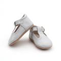 Zapatos Mary Jane de piel suave para bebés pequeños