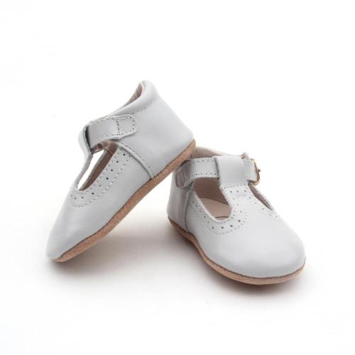 Chaussures Mary Jane pour bébé en cuir souple