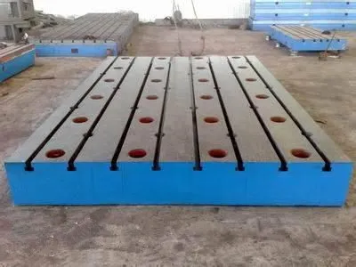 Cast Iron T-slot bed Plates for sale