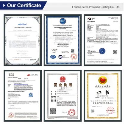 Custom Precision Die Cast Stainless Steel Brackets & Small Parts Forging Services