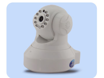 Wifi Ptz Dome Camera Mpeg4 / Mjpeg With Night Vision For Outdoor