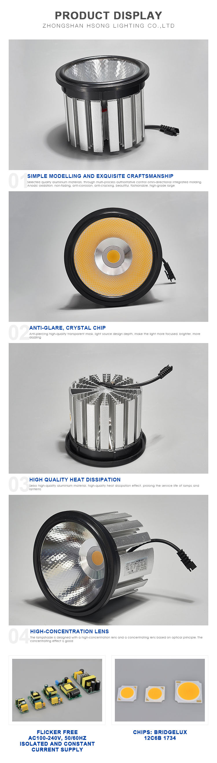 ar111 Recessed Foldure Gu10 Gum16 Mr16 7W 12W 12W 12W 12W 12W 12W 30W 40W 30w 40w triac 0-10v Dali Tuac 0-10v Dali Tuy Dimmable မျက်နှာကျက်