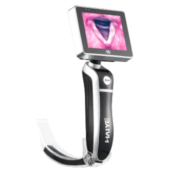Disposable Laryngoscope with Video Camera for Pediatric Intubation