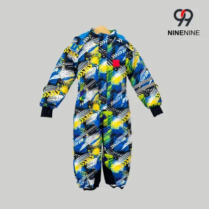 Kids` Trendy Graffiti One Piece Suit